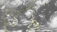 Bão Barijat chồng siêu bão Mangkhut tiến vào biển Đông